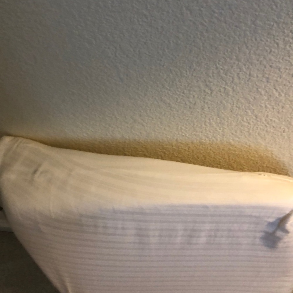 Slanted pillow for us heart burn suffers!